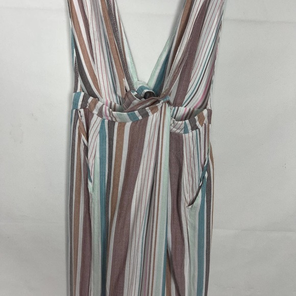 Wild Fable Multicolor Striped Wide Leg Overalls Size Small - Picture 10 of 16